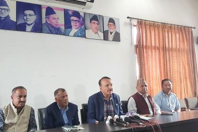 प्रदेश सरकार गठन सम्बन्धी गतिविधिमा कांग्रेसको असहमति